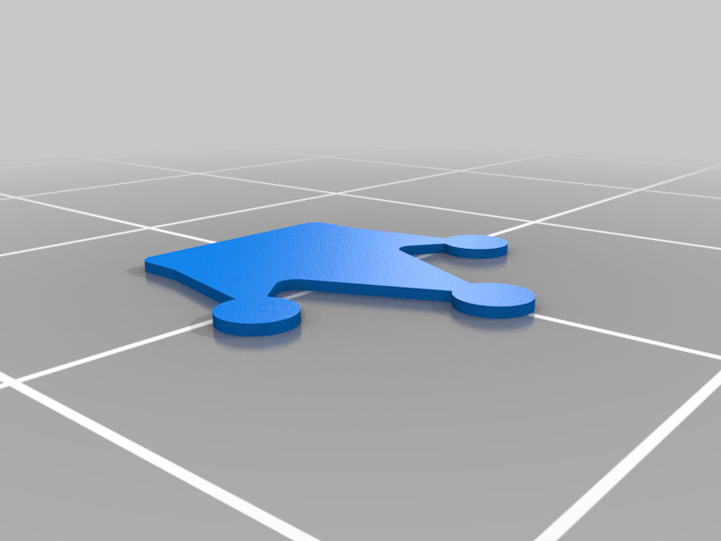 Miniatura 6 do modelo 3D Checkers stackable  2 colors