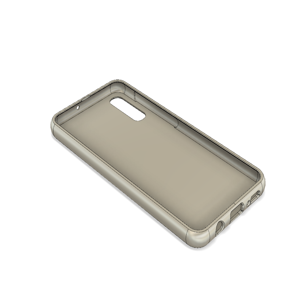 Samsung Galaxy A50 case (flexible) by DaVinci2000 | Download free STL ...