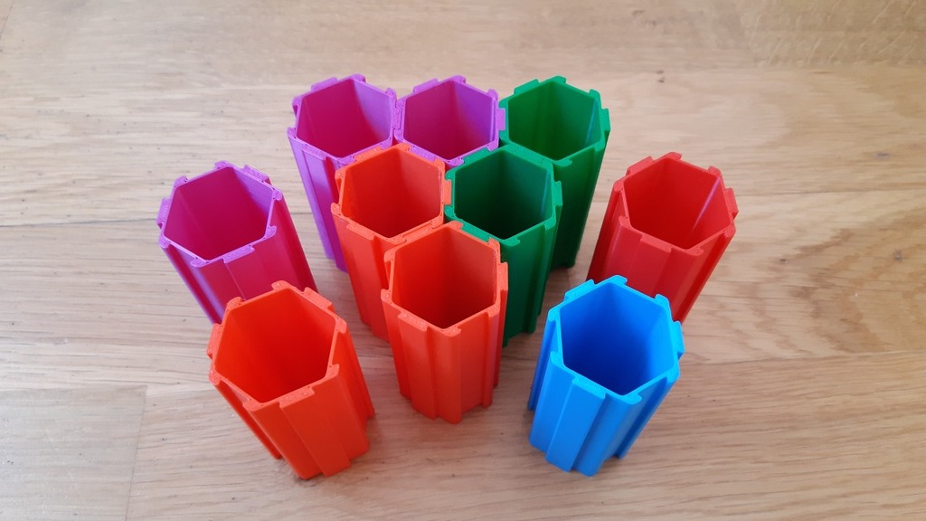 Miniatura 3 do modelo 3D HEXup Modular Organizer