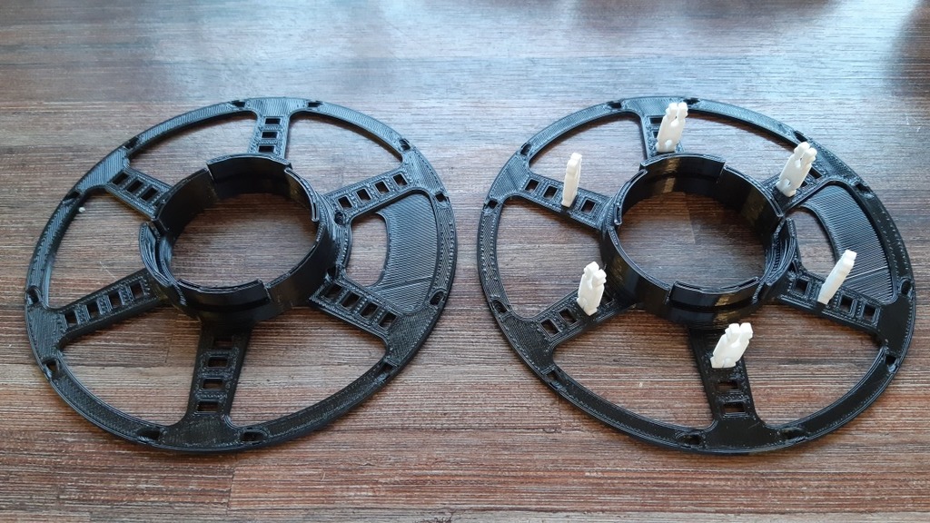 Miniatura 4 do modelo 3D Filament Spool Lite