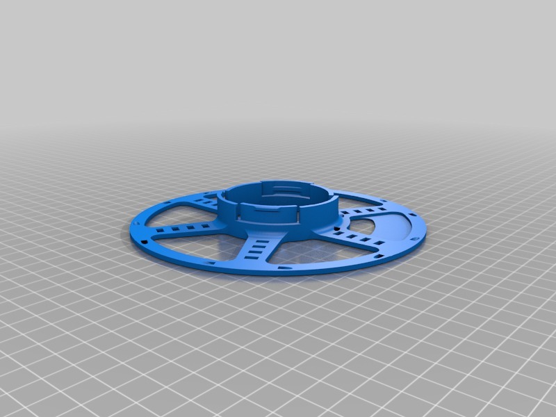 Miniatura 6 do modelo 3D Filament Spool Lite