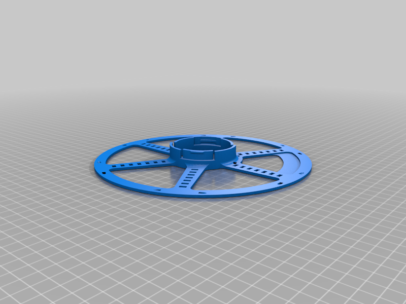 Miniatura 9 do modelo 3D Filament Spool Lite
