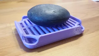 Soap dish with tray