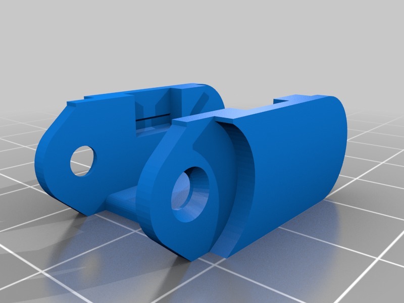 Semi open universal cable drag chain by DaVinci2000 Download free STL model