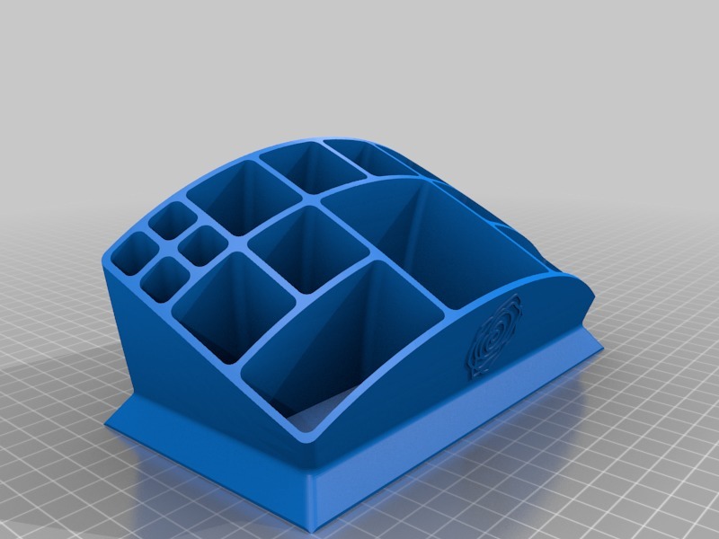 Miniatura 3 do modelo 3D Spherical makeup organizer