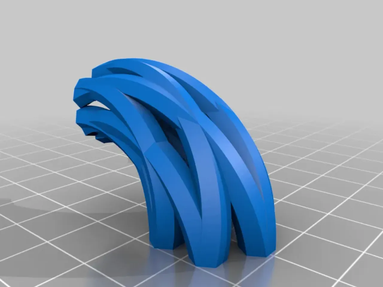 3D Printable Vertebranium Headphone Stand by Clockspring
