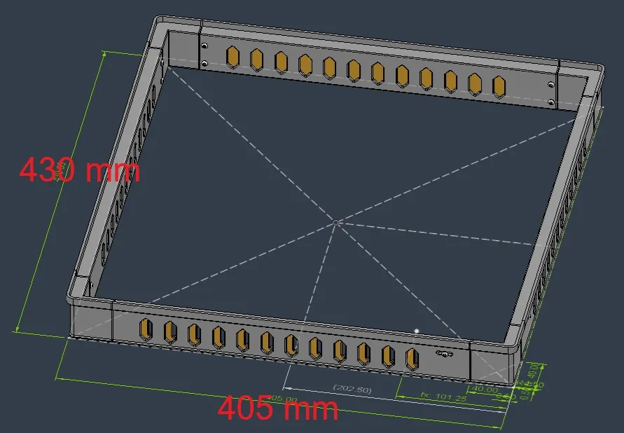 lid raiser for Creality K2 plus (2025-02-22 added VE2) by AnHe
