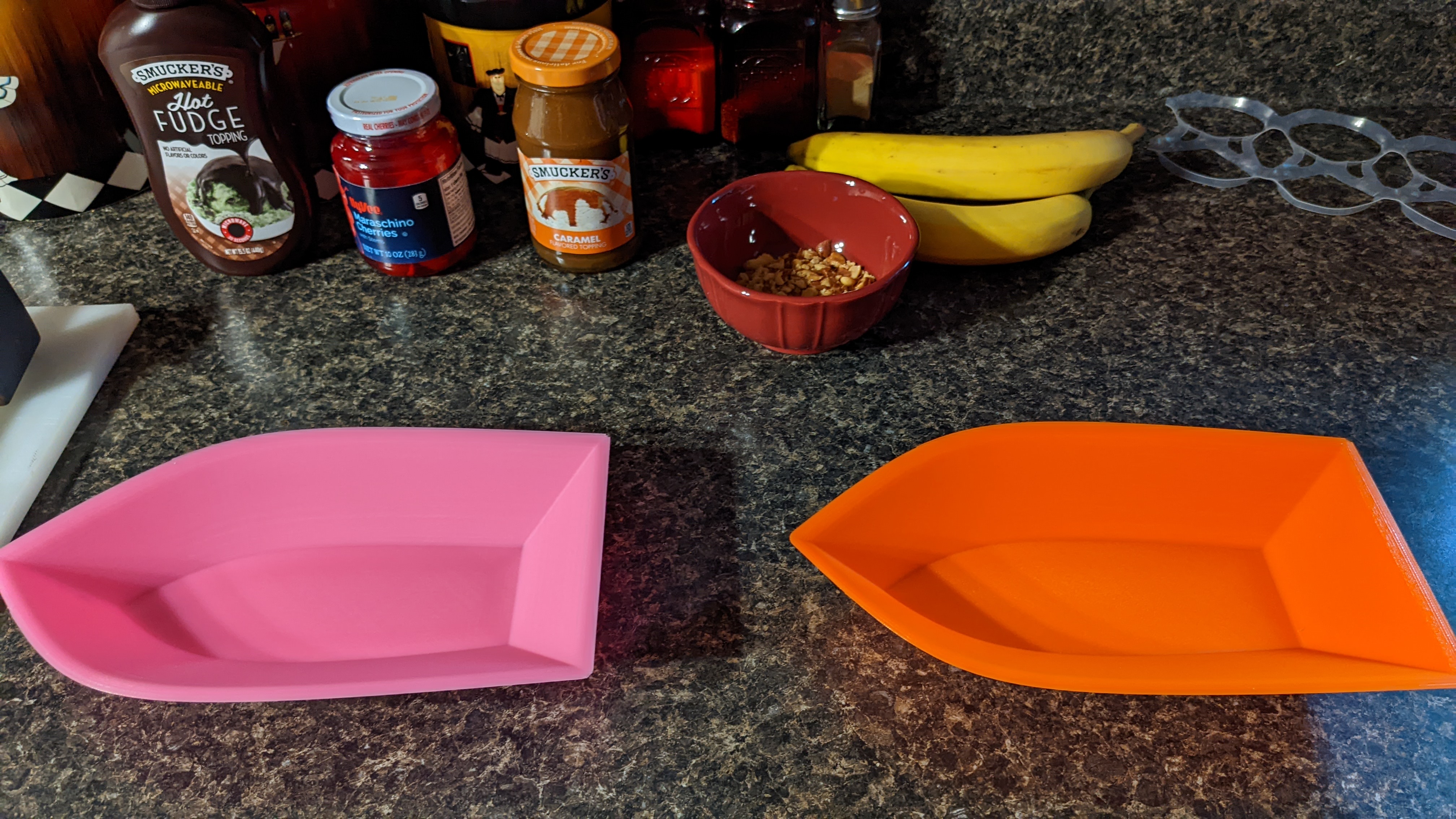 Miniatura 2 do modelo 3D Banana Split Boat