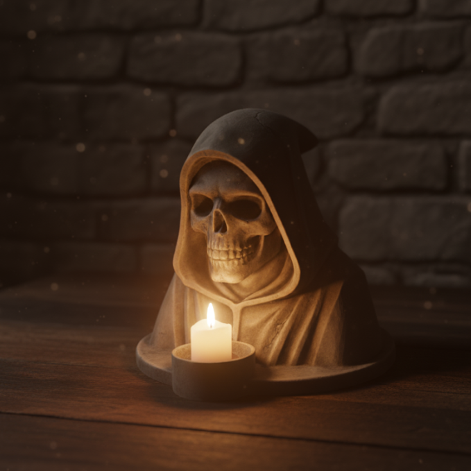 skulls candle