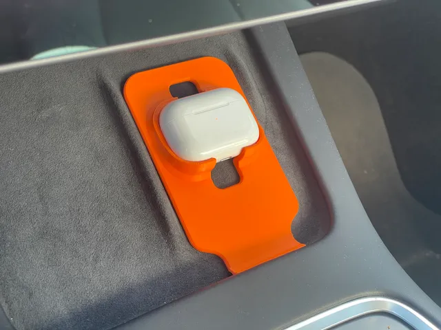 Holder for AirPods Pro in Tesla wireless charger