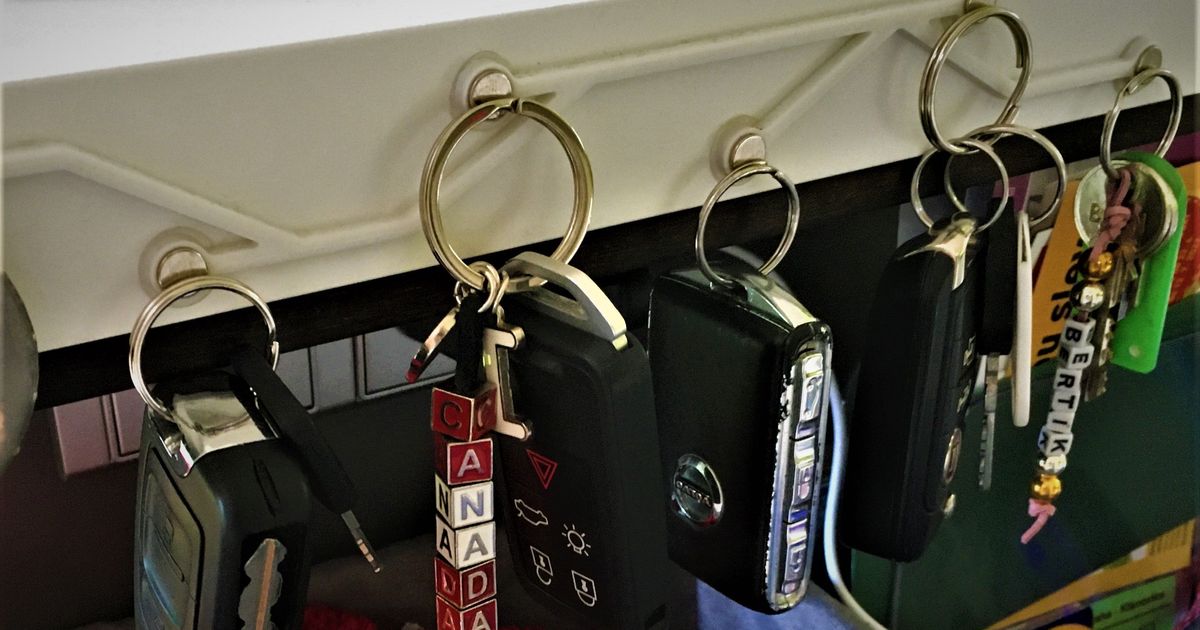 key hanger by Albert Polak Download free STL model