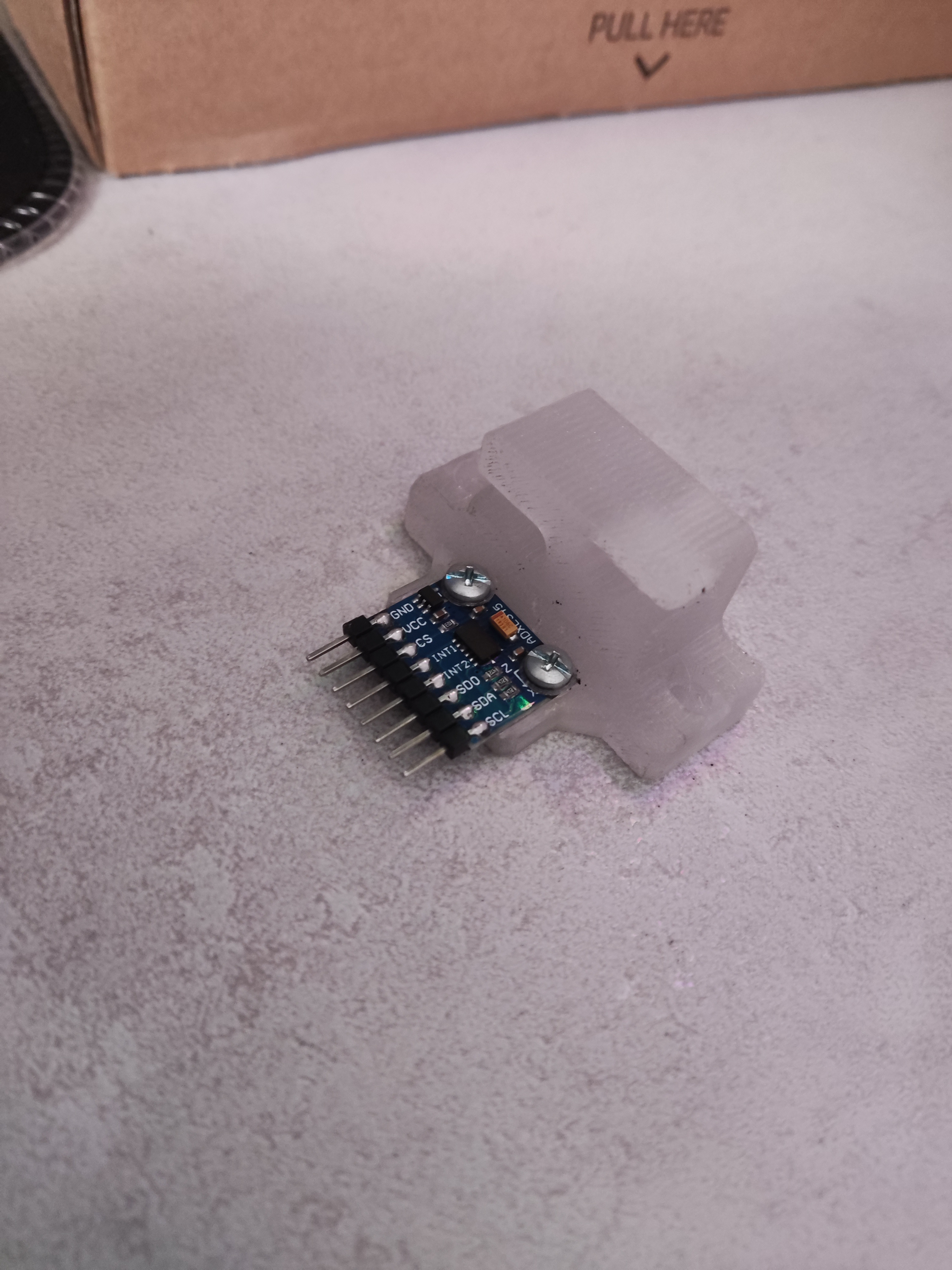 ADXL345 Prusa Mk3S/+ Heatbed support 3D model