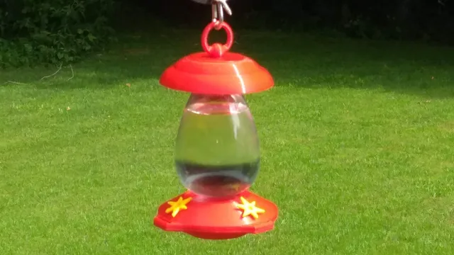 Humming Bird Feeder with Flowers