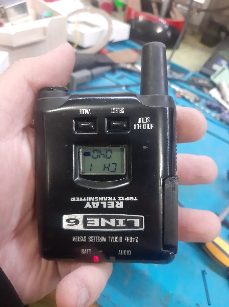 Line 6 TBP12 - battery pack lid