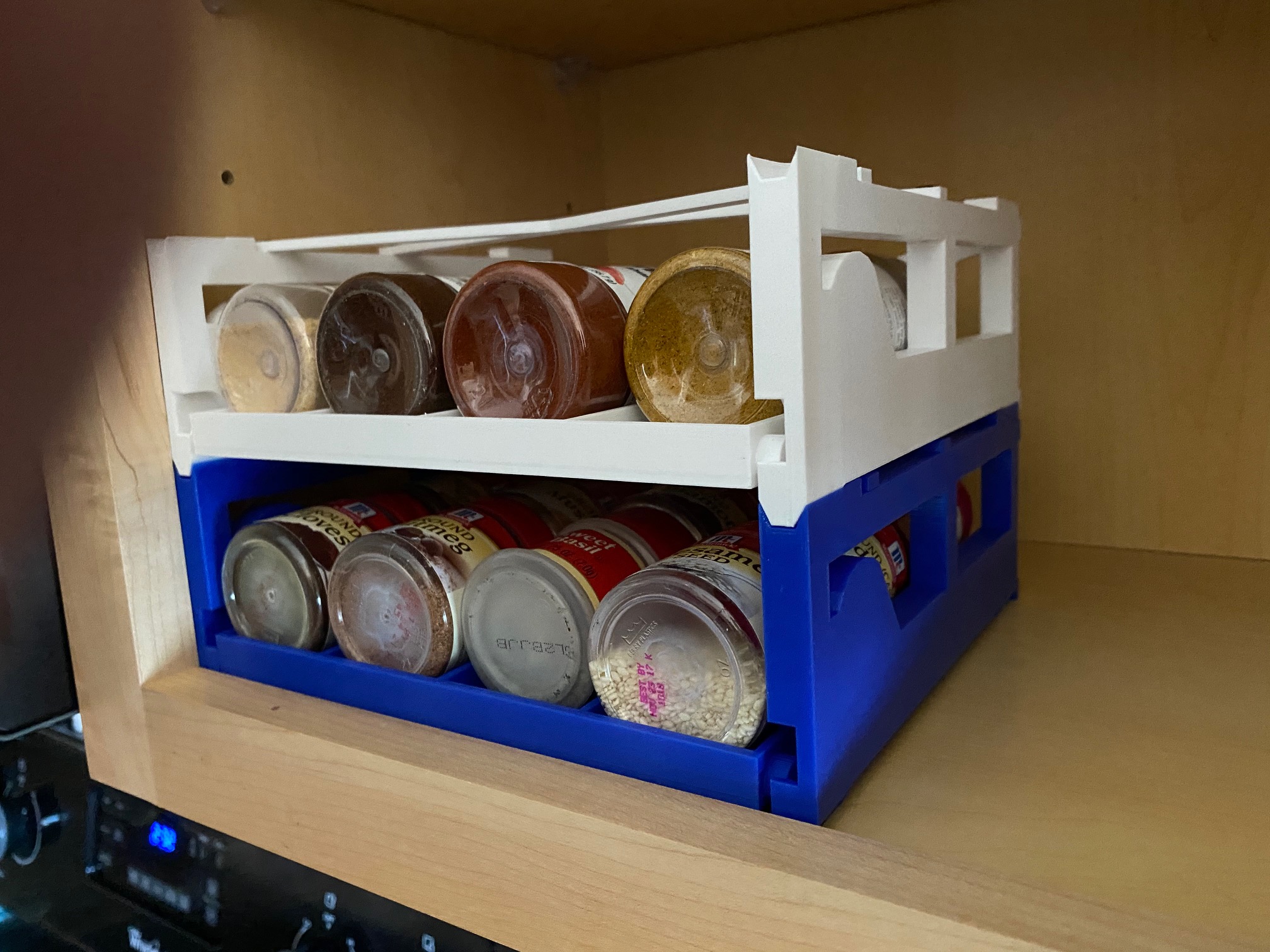 Stackable Spice Rack by Akentut Download free STL model Printables