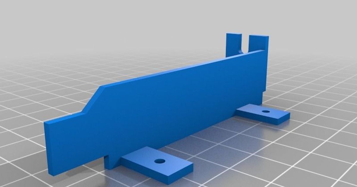 PCI low profile bracket by yduf Download free STL model