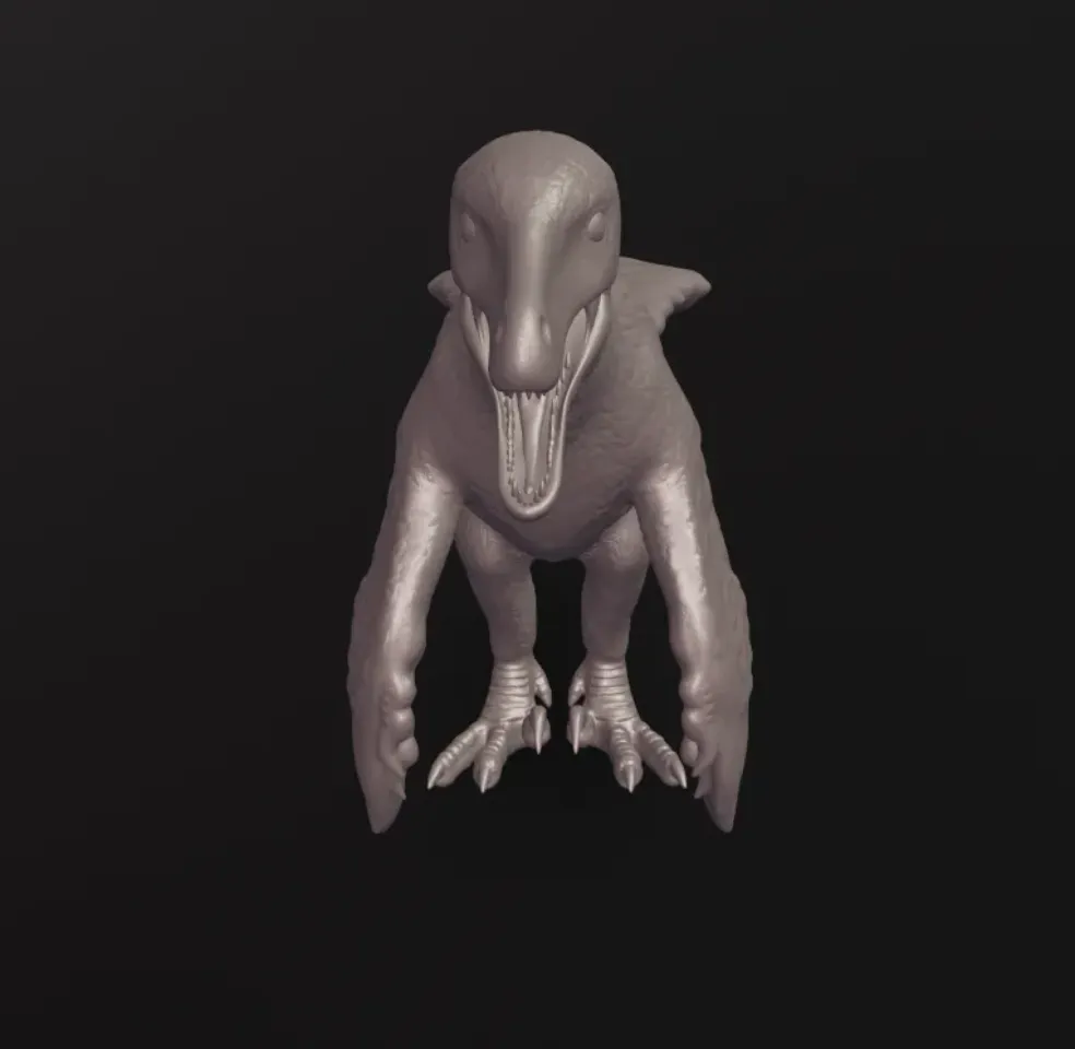 Feathered Velociraptors by DragonArtist15 | Download free STL model ...
