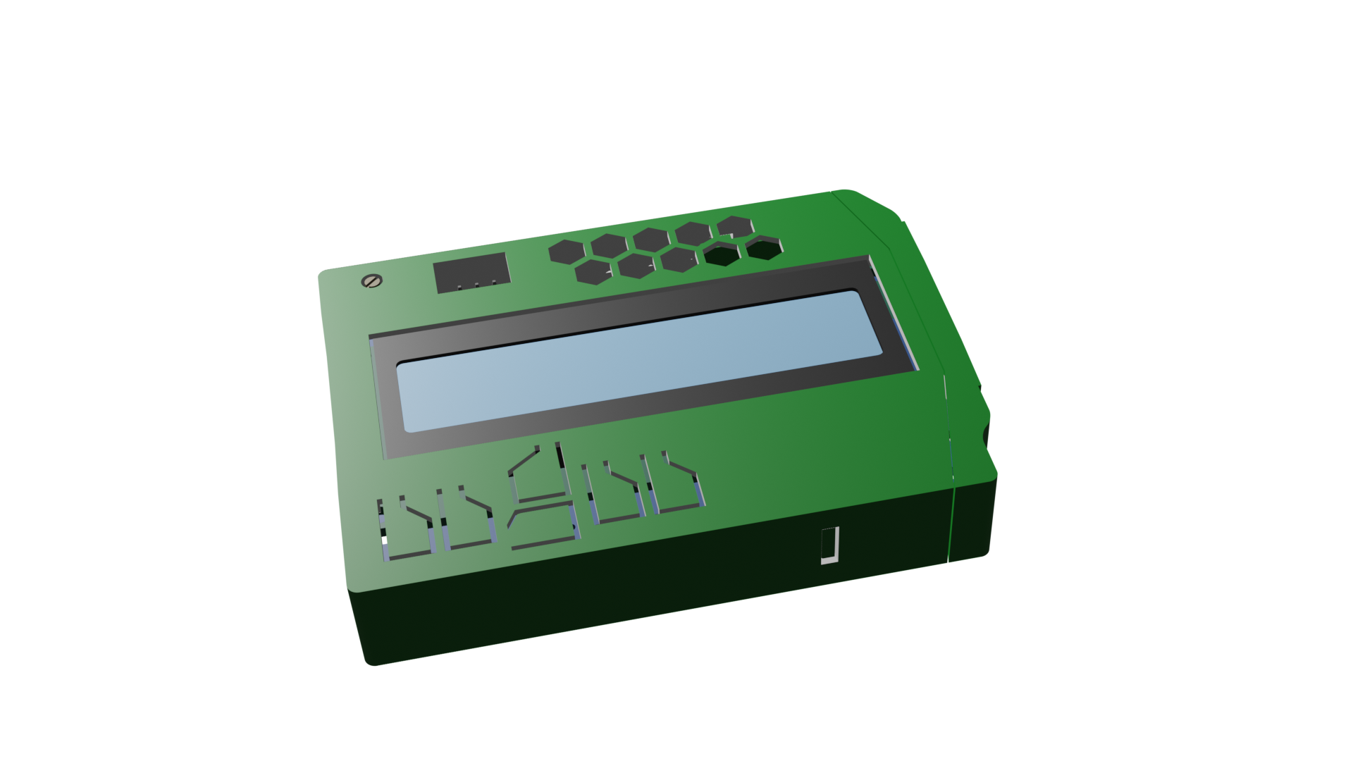 Arduino LCD Keypad Shield Snap-Fit case