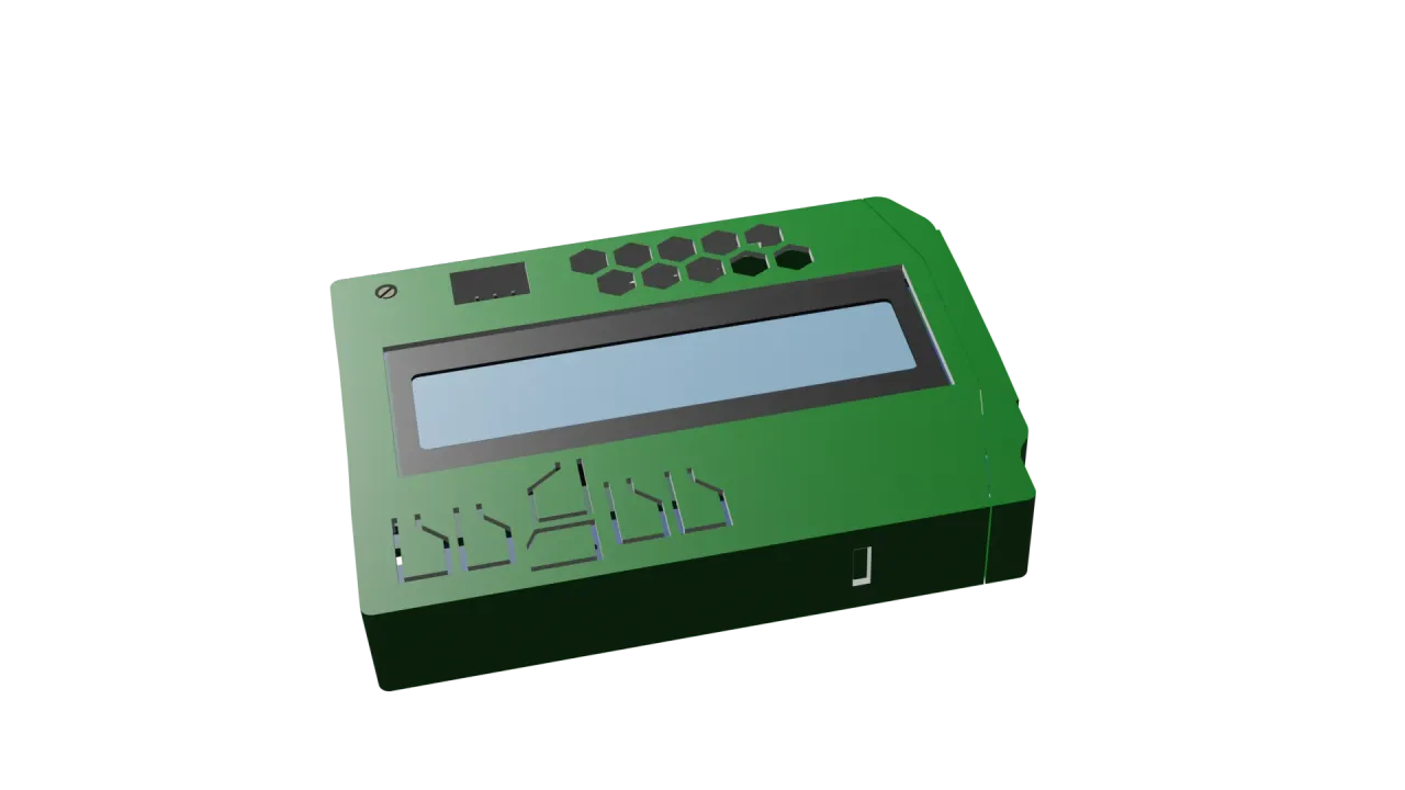 Arduino LCD Keypad Shield Snap-Fit case by jacek | Download free STL model  | Printables.com