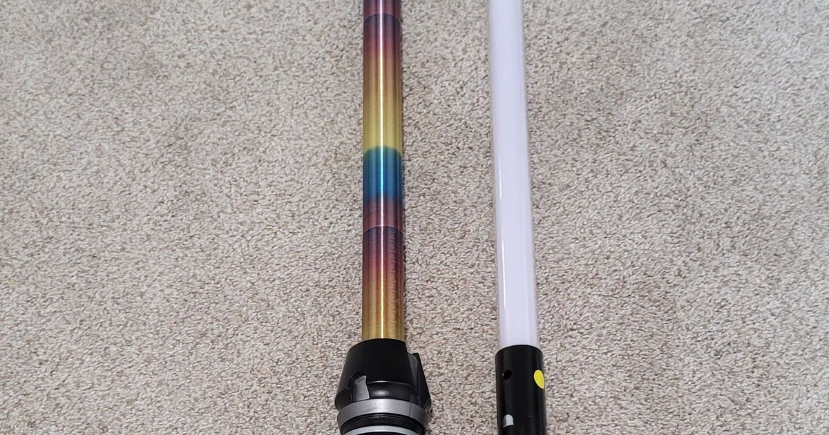 Replacement Blade for Custom Disney Lightsabers by Henry Download free STL model