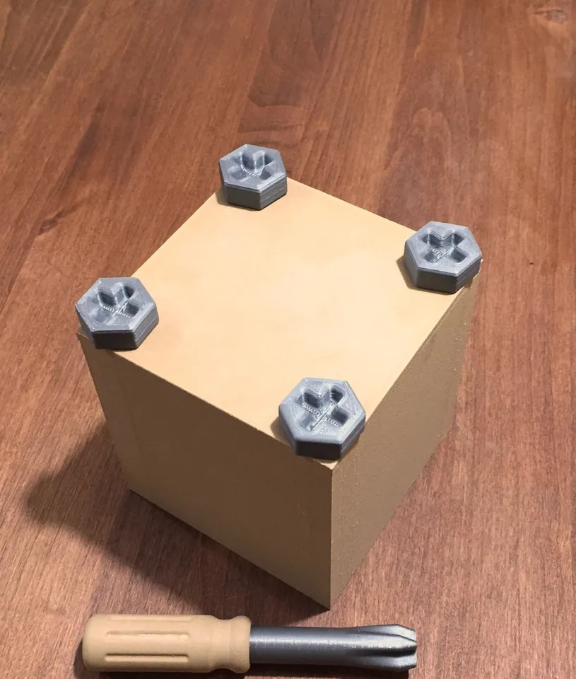 Gift Box w/ 120 Screws by Mechengg - MakerWorld