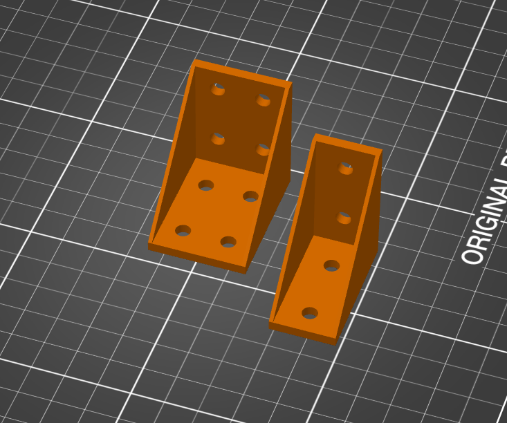Corner L Brackets Thin and thick