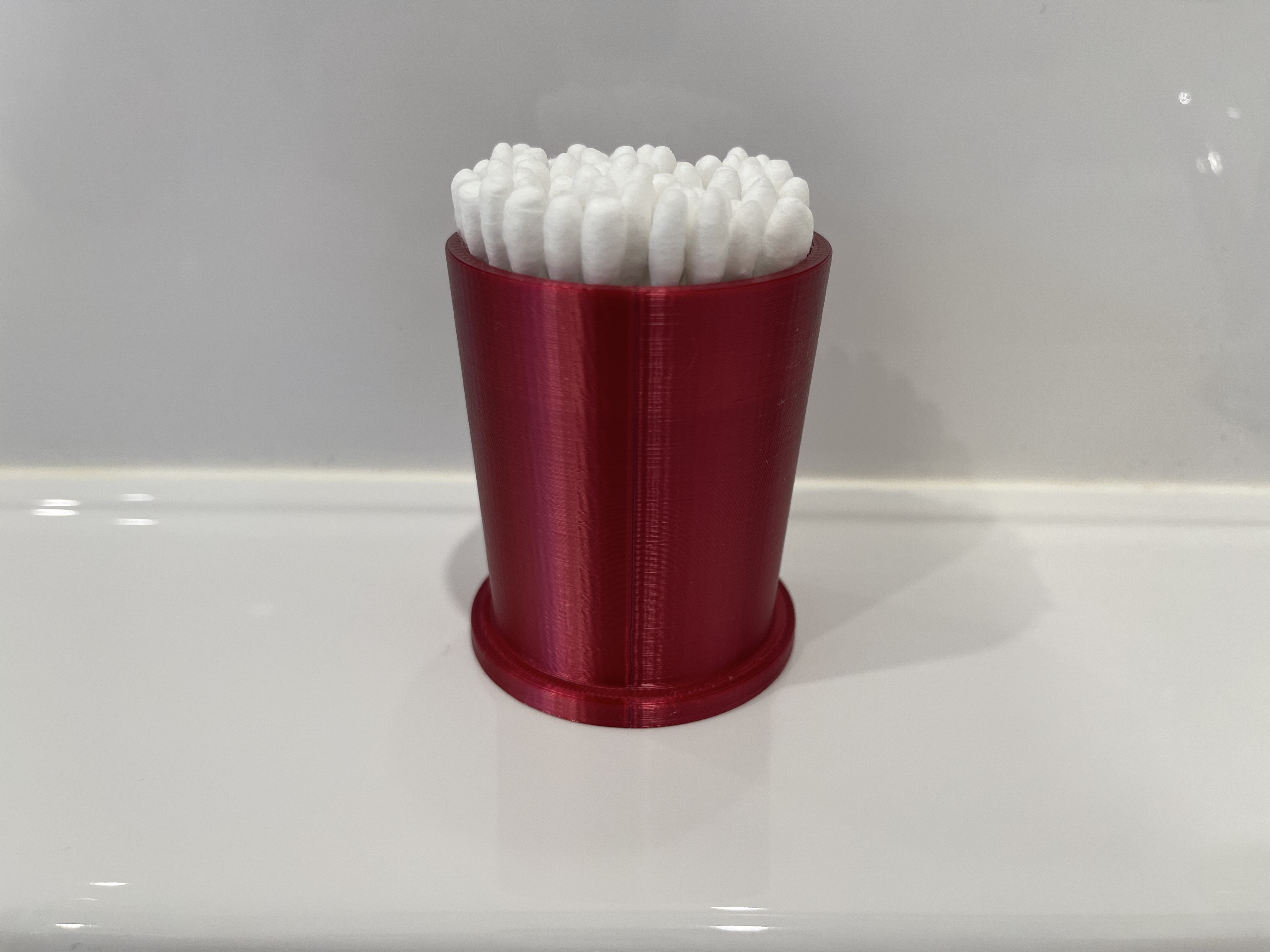 Minimalist Q-Tip Holder