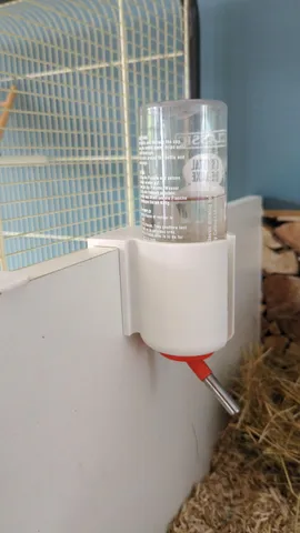 holder for rabbit drinking bottle