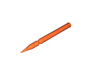 127mm Vulcano-A shell naval gun by bossed.nl | Download free STL model ...