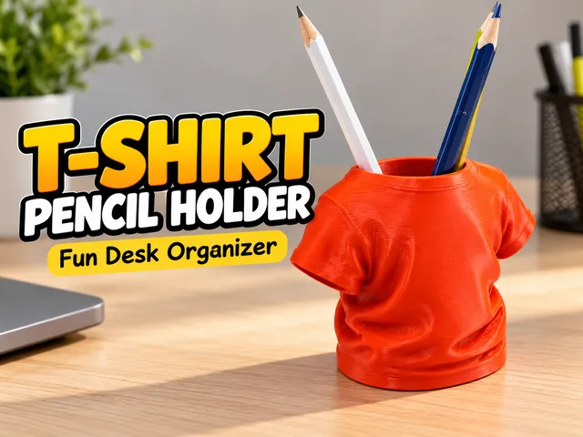 T-Shirt Pencil Holder