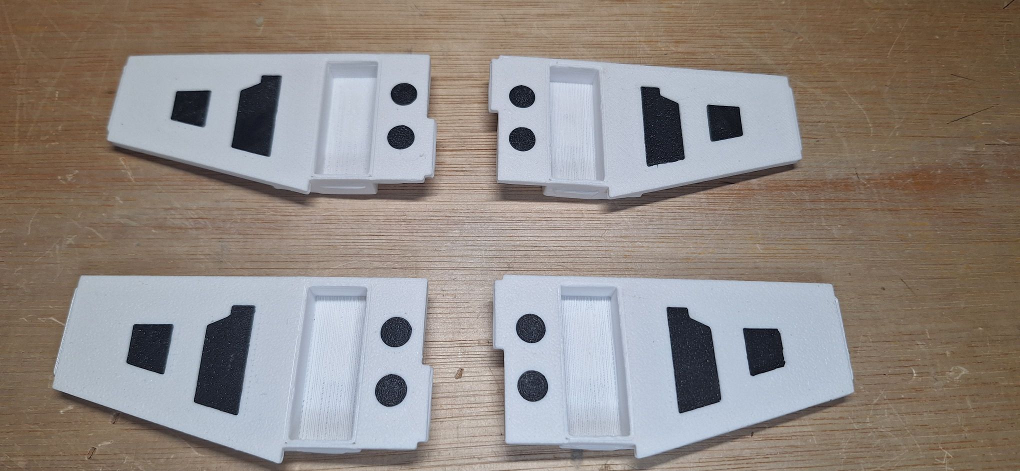 X-Wing Wing colour inserts and canopy windows