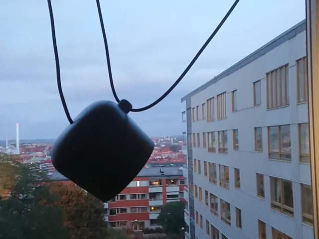 Lamp shade for window or wall