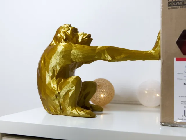 Monkey Bookholder - low-poly
