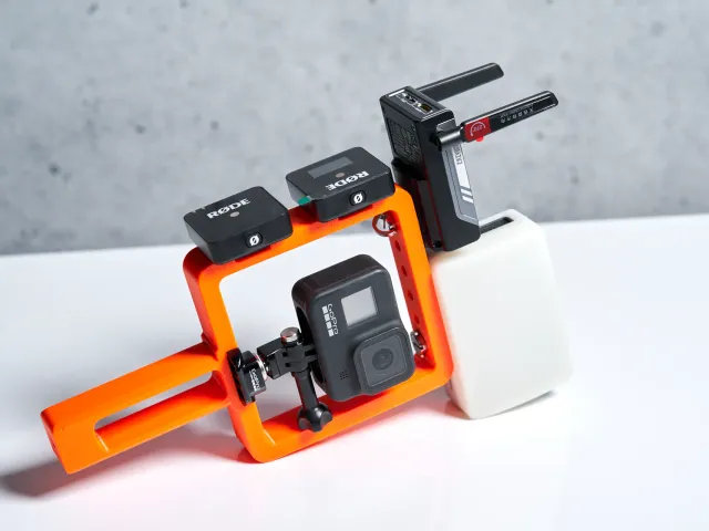 Cam Rig for GoPro with Accessories
