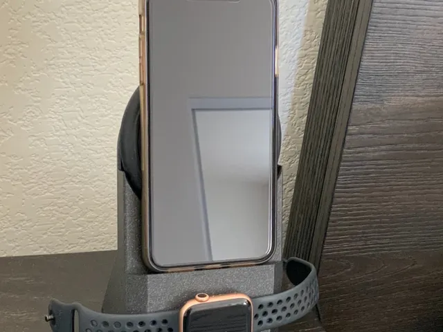 iPhone and Apple Watch Wireless Charging Stand