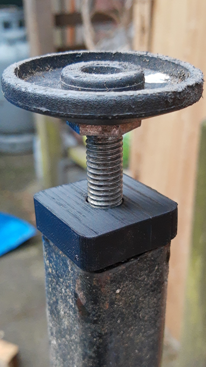 24mm table leg insert for M10 adjustable foot by Ghostbird Download