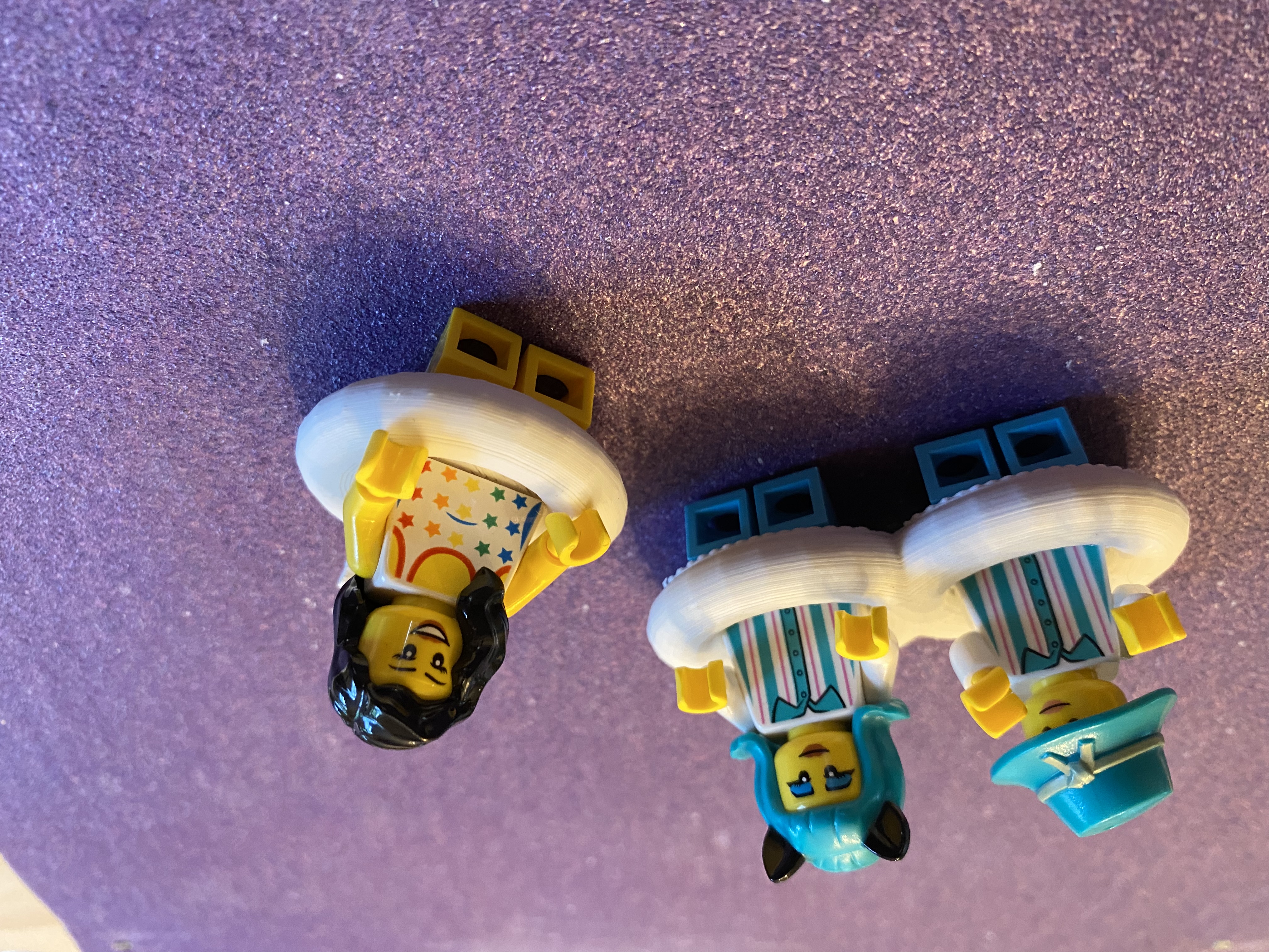Lego Minifigure Pool Floatie (Single and Double Floats)