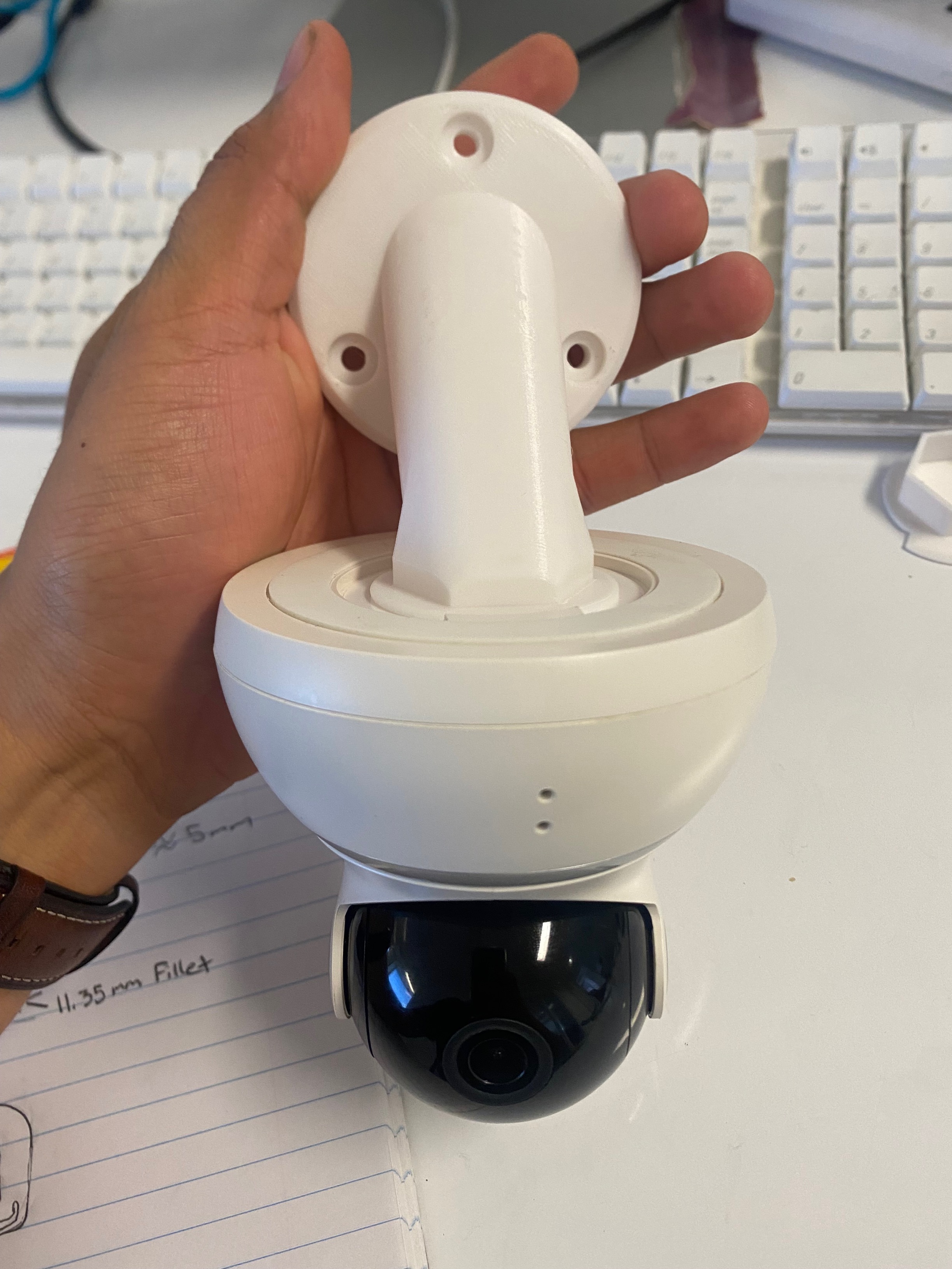 Yi Dome Camera Mount por IsaacPrints3D Descargar modelo STL gratuito