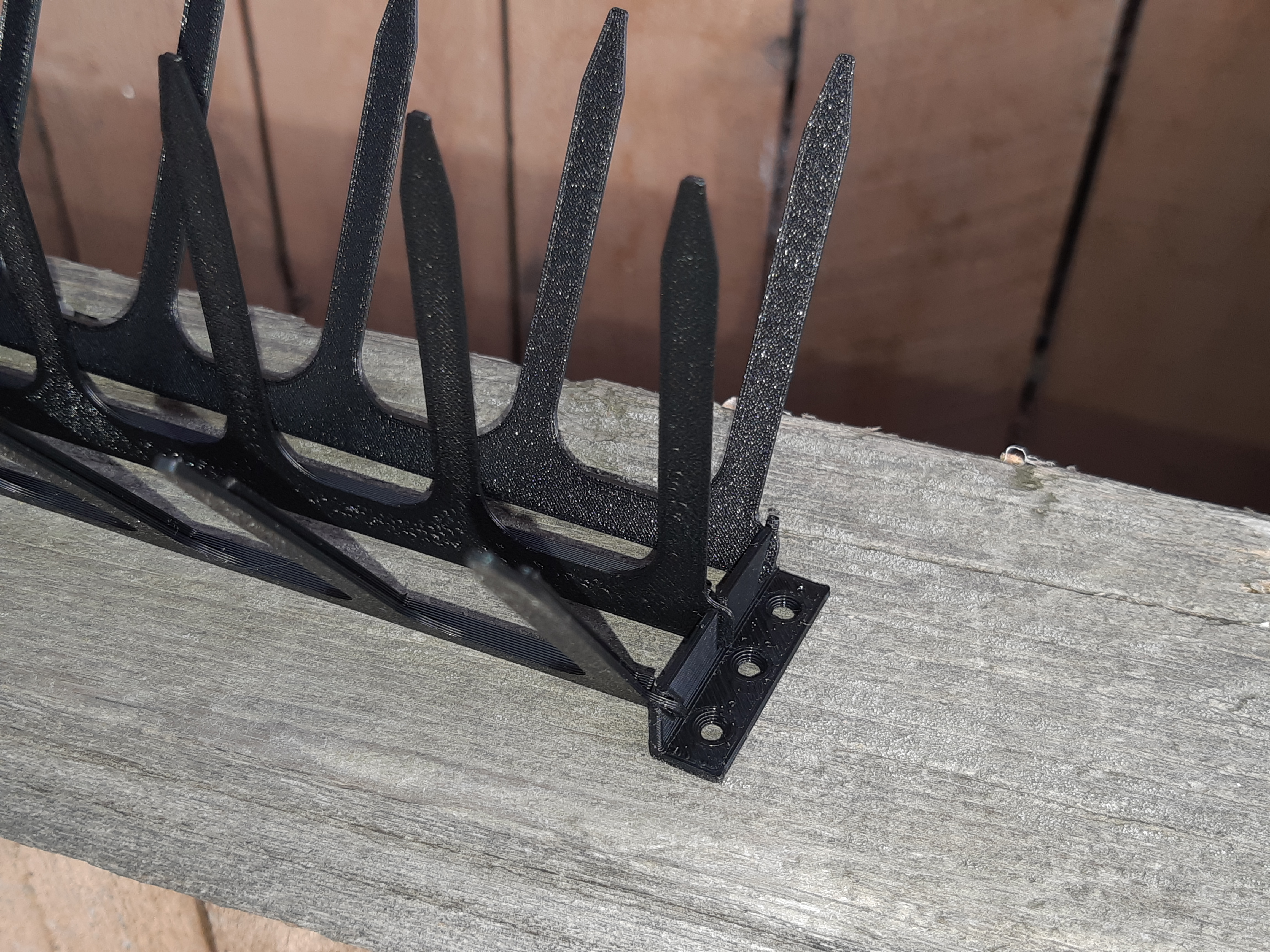 Miniatura 2 do modelo 3D Print Flat Bird Spikes