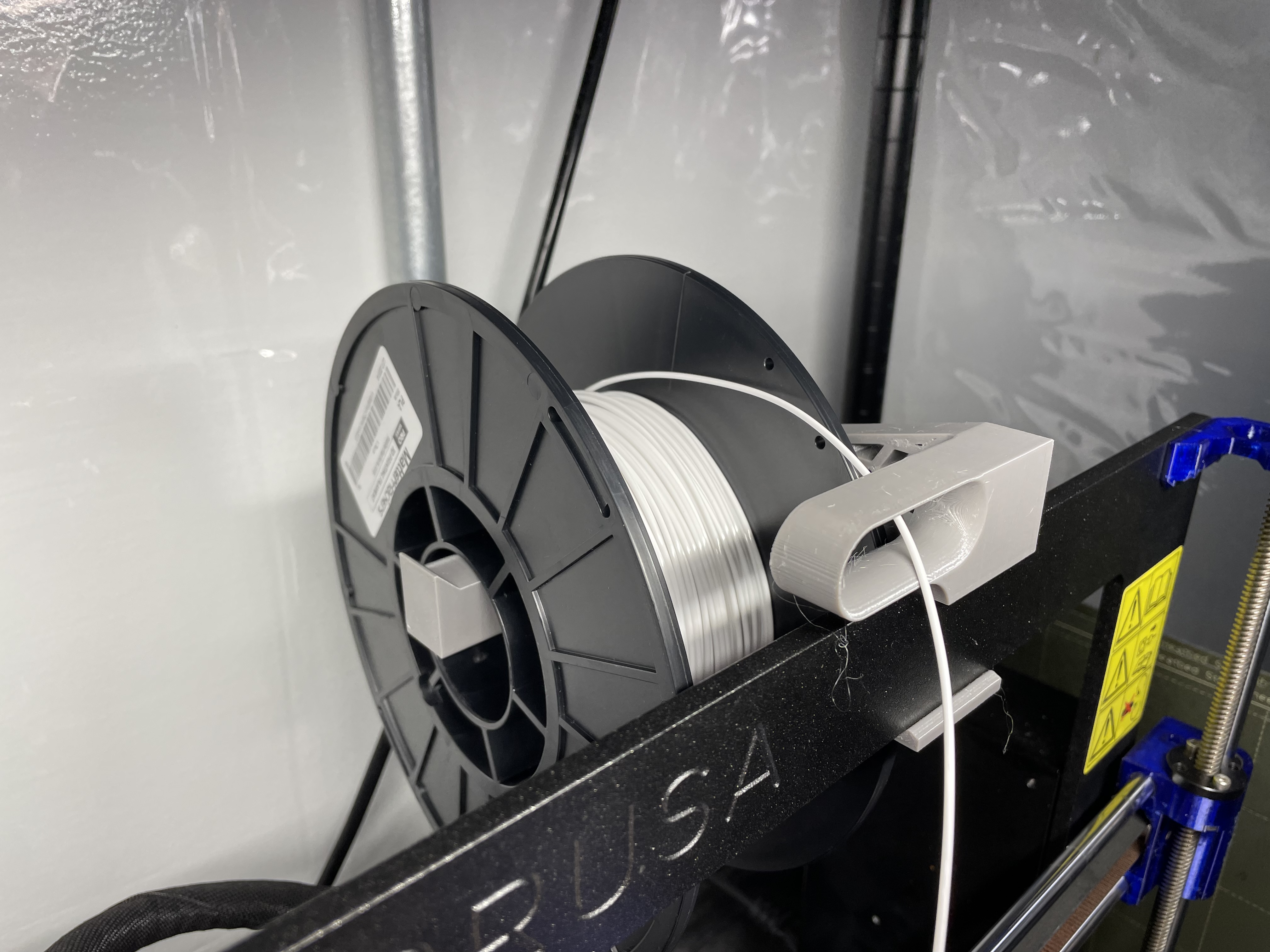 Spool Holder Rear w/ guide - Low Profile Prints