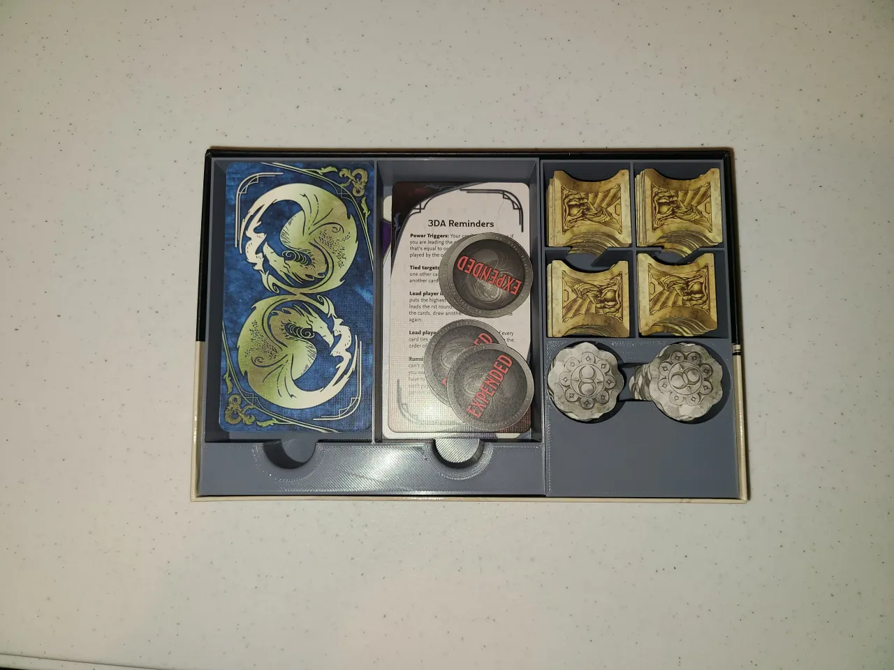 Three-Dragon Ante Legendary Edition Insert by Eddy | Download free STL  model | Printables.com