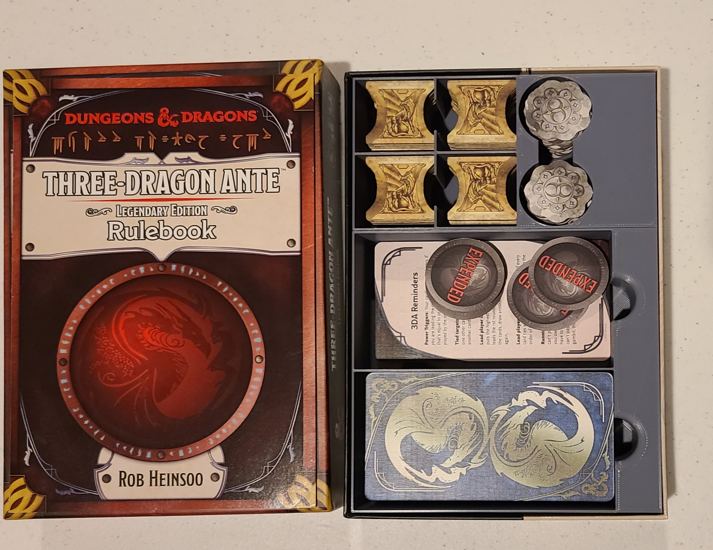 Three-Dragon Ante Legendary Edition Insert by Eddy | Download free STL ...