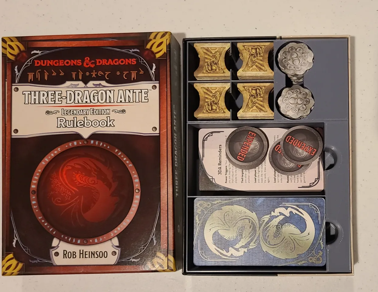 Three-Dragon Ante Legendary Edition Insert by Eddy | Download free STL  model | Printables.com