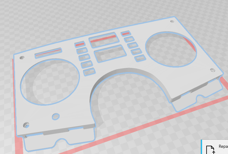 Pontiac Fiero Gauge cluster trim