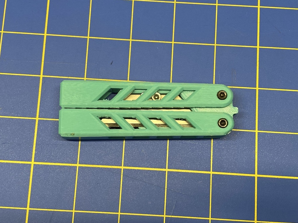 Utility Knife Balisong by Y F Download free STL model