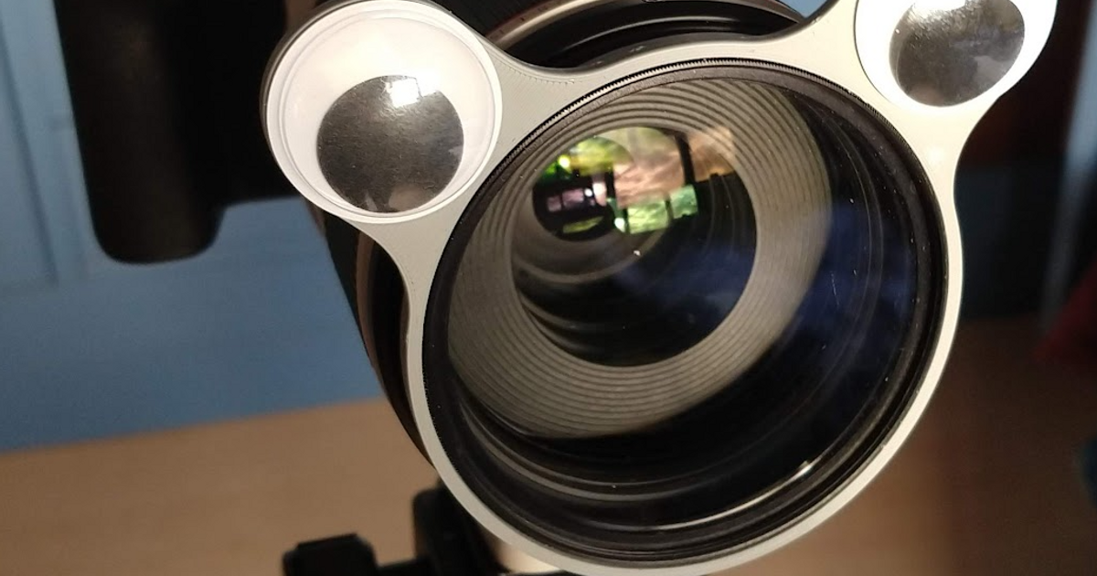 Camera Googly Eyes by 3Ddrukken Download free STL model