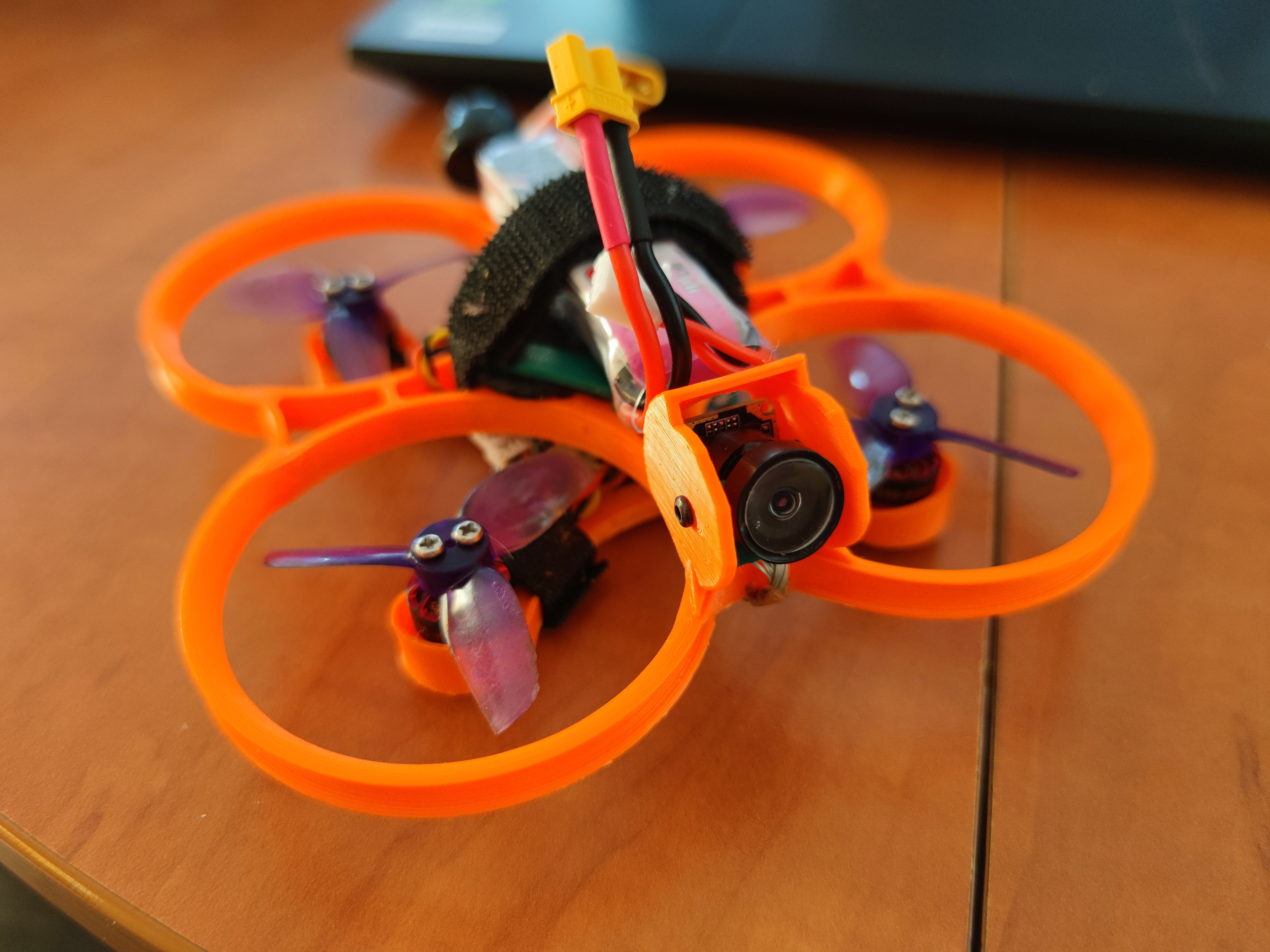 3Drony v3.9 - home made 2-inch FPV drone with 1080p digital DVR
