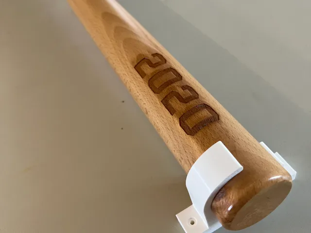 Baseball Bat Wall Mount