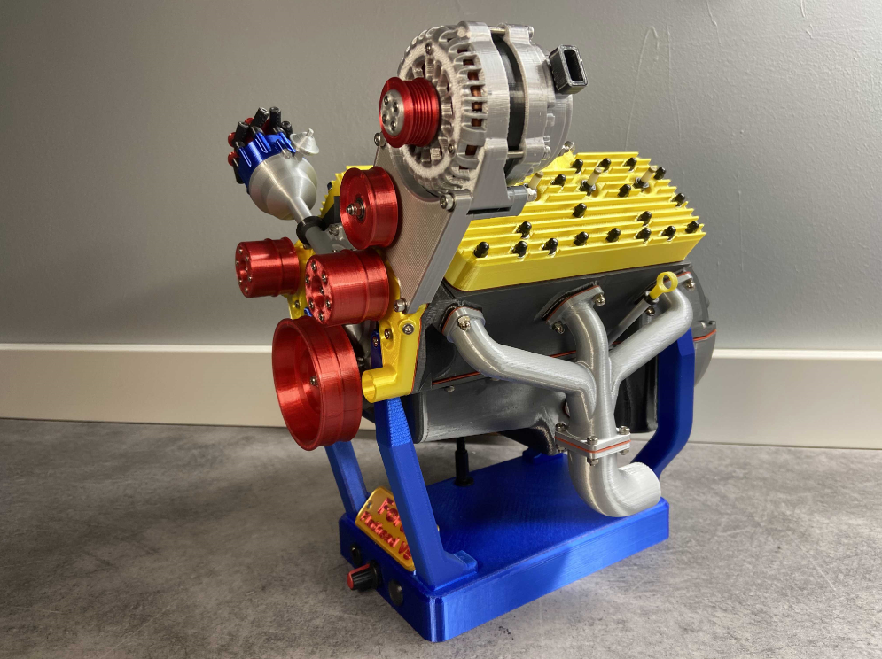 Ford FlatHead V8 (8/14) / Engine Stand by dancan13f Download free STL