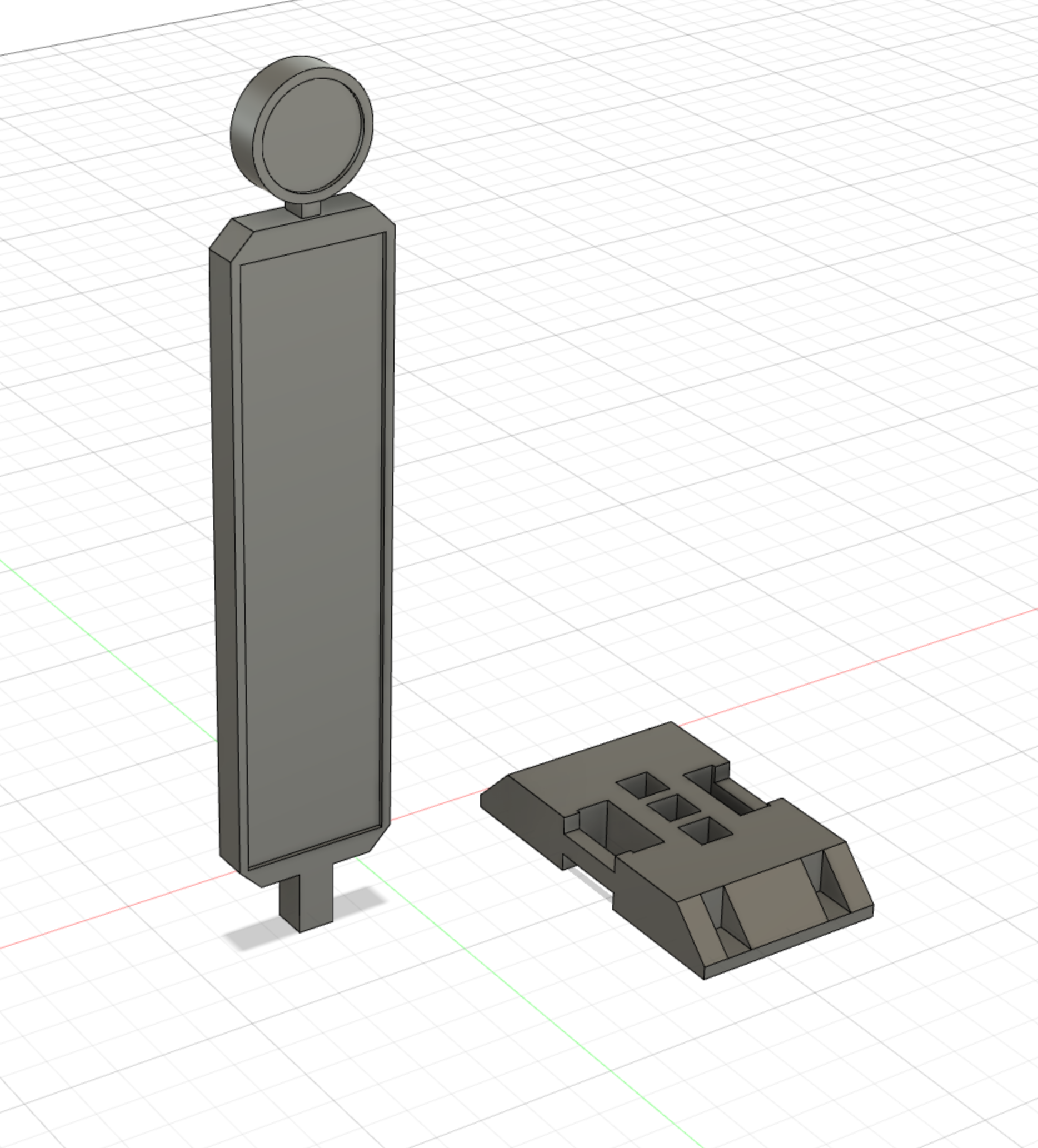 Warnbake / Sicherheitsbake / Warning Sign in Scale 1:14